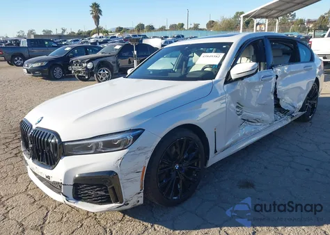 2020 BMW 740I z USA, uszkodzony, nr VIN WBA7T2C07LGF96961